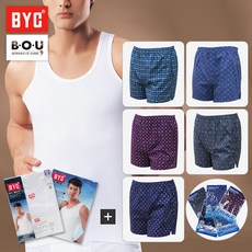 BYC 비오유 BYC 남런닝 프리시티프리박서 6매입 결합상품