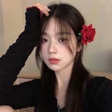 빨간장미코사지