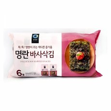 톡톡 명란 바사삭김 3.8gx6봉 혼술안주 냠냠맛있는 간단한반찬 고소한김 냠냠맛있는 도시락김 맛있는김 밥반찬 식탁김 일반김 재래김 조미김 진짜맛있는김 혼밥 혼밥메뉴 혼술 혼술안주, 본상품 선택, 본상품 선택
