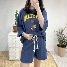 여성반바지셋업