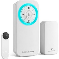 Wasserstein 도어벨 차임 for 구글 네스트 도어벨 및 구글 네스트 도어벨 화이트, 1개