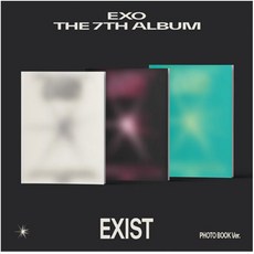 개봉앨범 포토카드 없음 / 엑소(EXO) - 정규7집 EXIST (Photo Book Ver.) 3종 세트