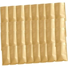아이미케야 100pcs 푸드 파우치 푸드백 재사용 가능한 가방 자체 밀봉 식품 포장 보관용 베이커리 카키