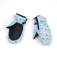 핫세이버 스키장갑 눈썰매 방한 유아 아동 장갑, KD22 엄지 애니멀블루_방수