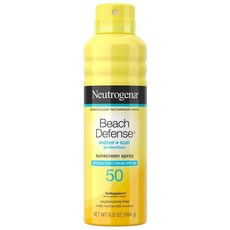 Neutrogena 비치 디펜스 스프레이 바디 선스크린 SPF 50, 184g, 3개