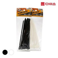 [다이소]재사용 케이블타이180mm(30pcs)-1004638, 단일상품