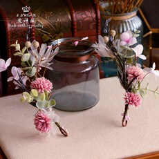 레이첼마켓 반다나 헤어밴드 터번 에슈비트 스위트 핸드메이드 명주실 샤 플라워 헤어액세서리 신부 결혼 여행함 치다 해변 숲