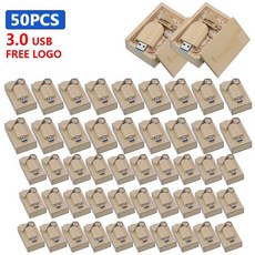 카메라메모리카드 USB 목재 30 플래시 드라이브 결혼 선물 스틱 무료 로고 고속 U 50 개/로트, 8GB X50pcs, Rose USB 3.0, 50개