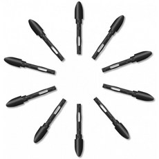 HUION 10 팩 교체 Nibs PN05A for Digital Pen Stylus PW517 펜 디스플레이 Kamvas 13 Kamvas 22 Plus에 적합, 단일옵션, 단일옵션