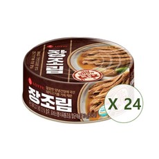 롯데햄 장조림, 80g, 24개