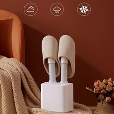 가정용 신발 건조기 겸용 살균/탈취 신발 드라이어, 노브 타이밍&활성탄 박스