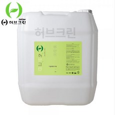 허브크린 기름제거제 18L 주방 가스레인지 후드 바닥 기름때 튀김기 주방기름때제거 기름때제거제 찌든때클리너 가스렌지후드청소 바닥세제 기름때제거