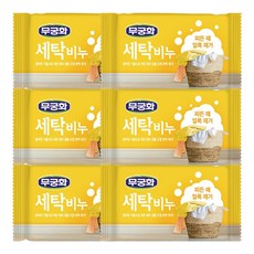 무궁화 세탁비누 230g X 6개