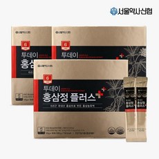 서울약사신협 6년근 투데이 홍삼정 플러스 스틱 30포 3세트 (+쇼핑백증정), 300g, 3개
