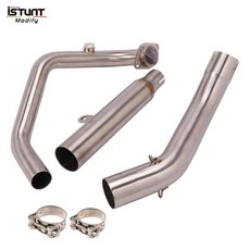 탄소 이스케이프 300NK 프론트 300SS 오토바이 용 파이프 NK300 풀 NK250SR 머플러 섬유 시스템 CFMOTO 모토 NK300SR NK250 배기, 1개