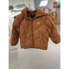 뉴발란스 키즈 패딩 경량패딩 브라운 FS109