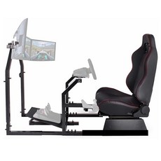레이싱휠거치대 레이싱게임 레이싱휠 레이싱 시뮬레이터 조종석 핸들 스탠드 xbox playstation logitech g27 g29 g923 t300 rs t500 rs, 없음, 1개