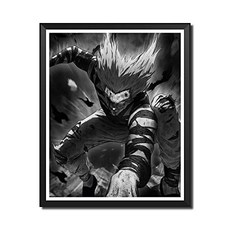 NMT ONE PUNCH-MAN Garou 애니메이션 아트 인쇄 벽 아트 그림 침실 홈 장식 캔버스 인쇄 포스터 [Garou] - P0189088F12KN31