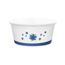 대경 종이용기 별무늬 520ml, 1개, 50개입