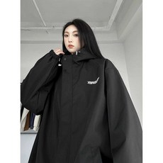 재킷 트렌디한 등산 의류 가을 기능적인 야외 후드 재킷, 녹색 XK, 1개