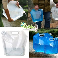 물주머니 워터백 캠핑 주말농장 야외활동, 5L