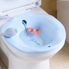 kc커머스 좌욕대야 좌욕기 공기방울 버블, 좌욕대야 블루(펌프없음), 1개