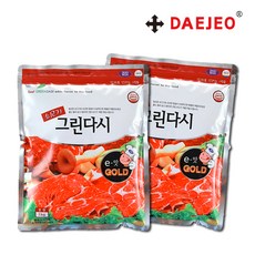 두원 쇠고기그린다시1kg X 2개 쇠고기다시다 골드, 1kg