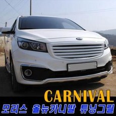 모리스클럽 올뉴카니발 전용 튜닝 가로그릴, 무도색, 1개