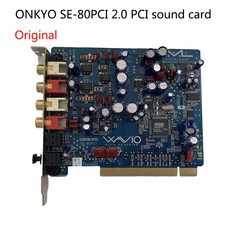 ONKYO SE-80PCI 2.0 PCI 사운드 카드 XP Win7 32 비트 고품질 지원, 1개