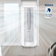 인증 위니아 창문형에어컨 WVA06ENS 화이트, 기사설치