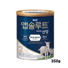 앱솔루트 프리미엄 산양 분유 2단계, 1통, 1개