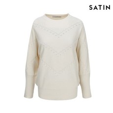 샤틴 가오리핏 패턴짜임 니트 S204C937 03