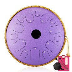 점품 15음 13음색 초보자 정품 스톤 텅 드럼 Handpan, [동제14음] 라벤더