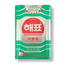 해표 식용유 18L 1통 업소용 대용량 튀김용, 1개