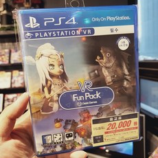 지구정복 [PS4/중고] VR Fun Pack(VR타이틀) 중고 상품