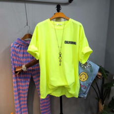 형광티셔츠