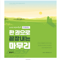 2025 선재국어 한 권으로 끝장내는 마무리 이선재 에스티유니타스, 스프링분철안함