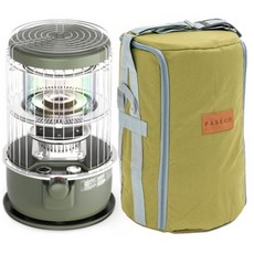 파세코 캠프 난로 블랙 + 가방, CAMP-10 SUNSET(알파인그린)