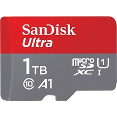 SanDisk 1TB Ultra microSDXC UHS-I Memory Card with Adapter - 120MBs C10 U1 Full HD A1 Micro SD Card - SDSQUA4-1T00-GN6MA