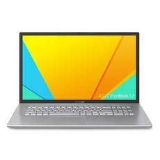 ASUS 비보북 S17 S712 얇고 가벼운 17.3인치 FHD 디스플레이 윈도우 10 홈 윈도우 11 AMD 라이젠 5 5500U CPU 8GB DDR4 RAM 128G, 단일, 단일