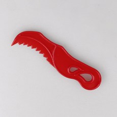 (BW)일회용 위생 플라스틱 레드 랩 커팅 실링필름 칼 나이프 1000개, 1개