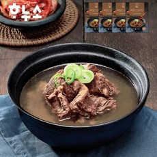 하누소 뼈없는 갈비탕 600g x 4팩, 4개