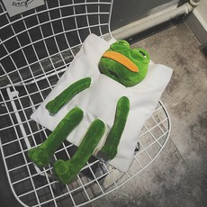 떠미 [오늘출발] 슬픈개구리 페페 더 프로그 못생긴 우는 개구리인형 가방 남자 여자 에코백 커플백 (3칼라)