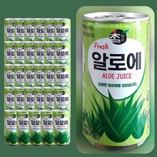 미니캔 대일 참맑은 알로에 175ml 30개 사무실 탕비실 접대 손님 업소 음료 수 세트