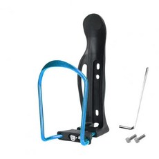 물병 MTB 거치대 산악 합금 자전거 알루미늄 컵 액세서리 조절식 병 케이지 랙 도로, Blue B, 1개