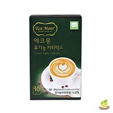 에코몽 유기농 커피믹스, 10개입, 10개, 12g