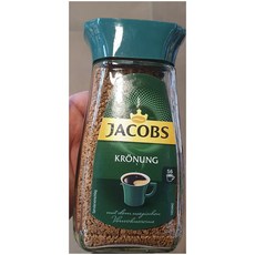 (독일마트) 1+1 JACOBS 야콥스 제이콥 크로늉 크뢰늉 인스턴트커피 블랙커피 100g Kroenung Instant