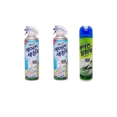 산도깨비 에어컨세정제 2개+에어컨히터 탈취제1개, 9세트