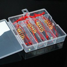 폭발적인 낚시 후크 용수철 피드 케이지 집 둥지 루어 잉어 태클, 1개
