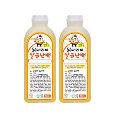 닭대리의 살균난백, 1kg, 2병
